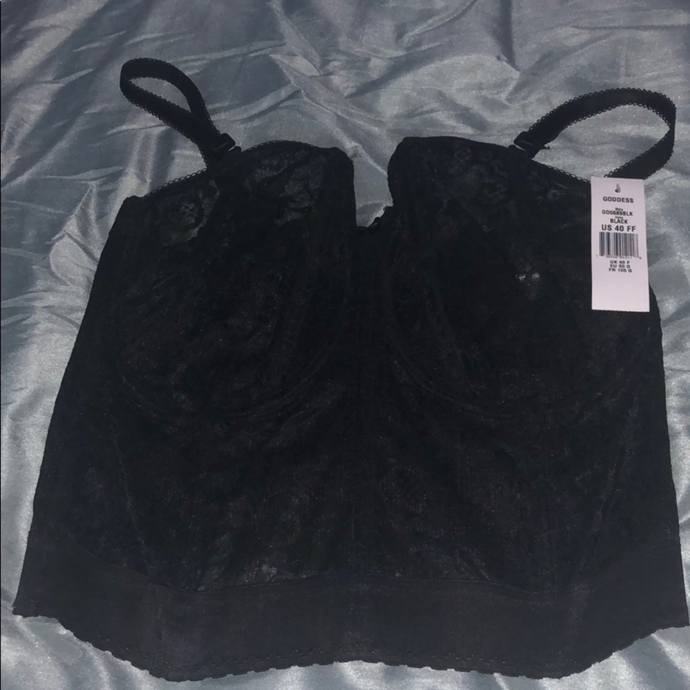 US Sz 40FF Longline Lace Bra